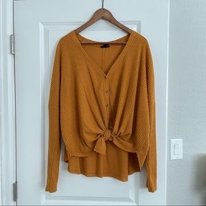 Free People Out from under front tie Thermal